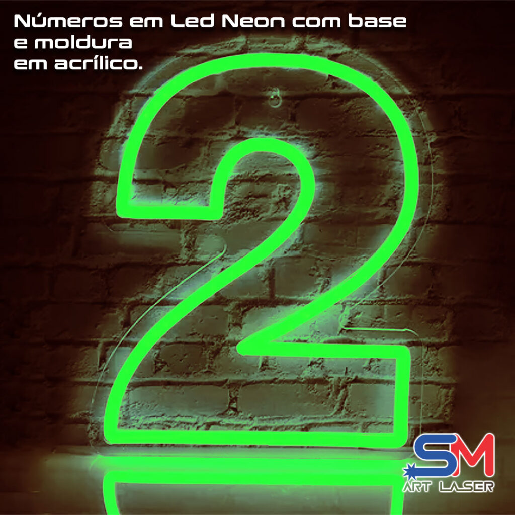 Led Neon Números