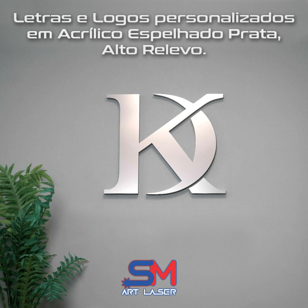 Letras e Logos personalizados em Acrílico